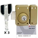 VERROU VACHETTE V136 AXI HOME  A2P