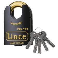 CADENAS LINCE HAUTE SÉCURITÉ  INCOPIABLE 5 CLÉS