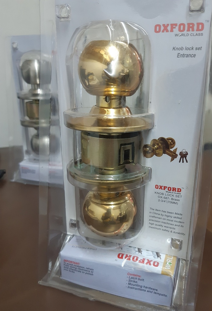 SERRURE TUBULAIRE OXFORD