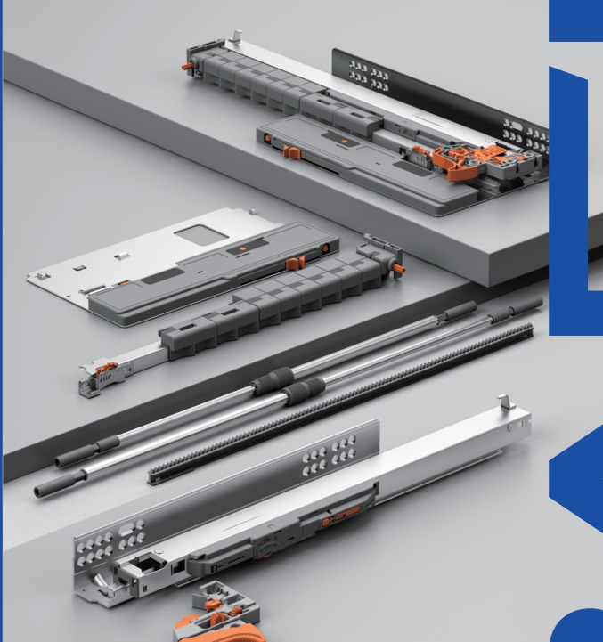 COULISSE TIROIR  CONCEALED