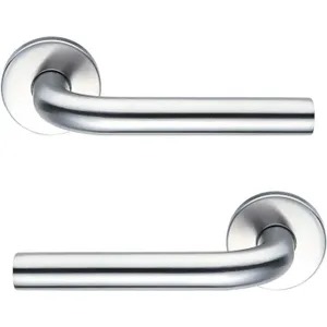 POIGNÉE ROSACE VACHETTE Forme "L"