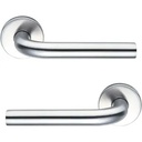 POIGNÉE ROSACE VACHETTE Forme "L"