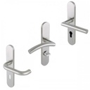 POIGNÉE INOX VACHETTE SUR PLAQUE 494