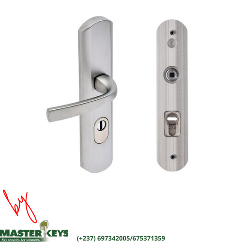 POIGNÉE VACHETTE SECURMAX .MUZE PLATINE